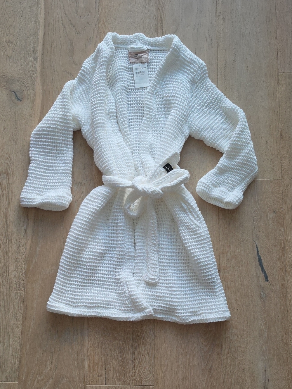 NWT Slowtide Waffle-Knit Short Spa Robe